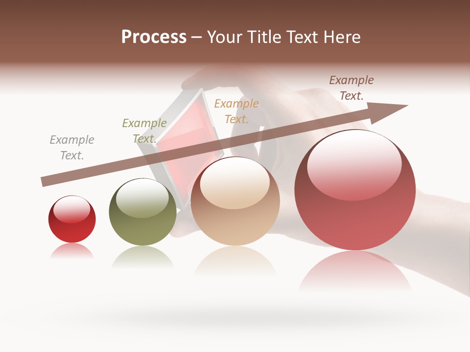 Caucasian Male Gesturing PowerPoint Template