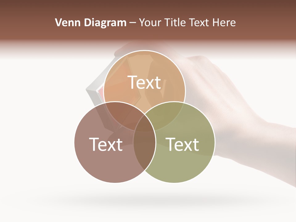 Caucasian Male Gesturing PowerPoint Template