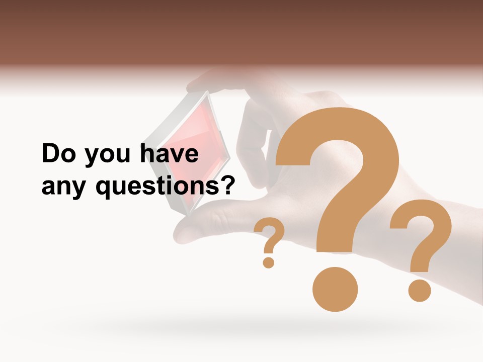 Caucasian Male Gesturing PowerPoint Template