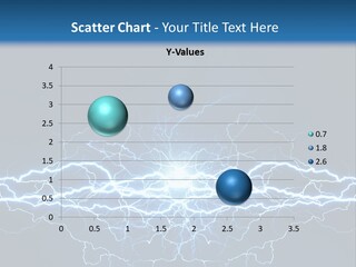 Striking Spark Light PowerPoint Template