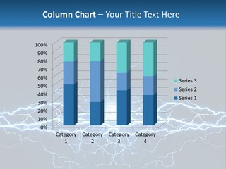 Striking Spark Light PowerPoint Template