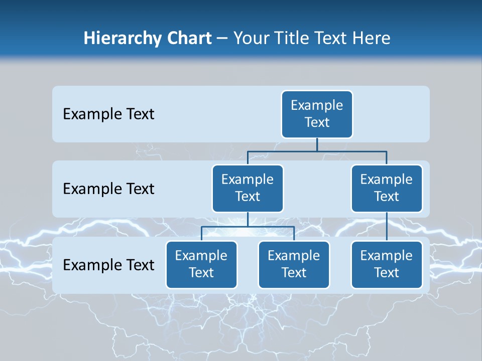 Striking Spark Light PowerPoint Template