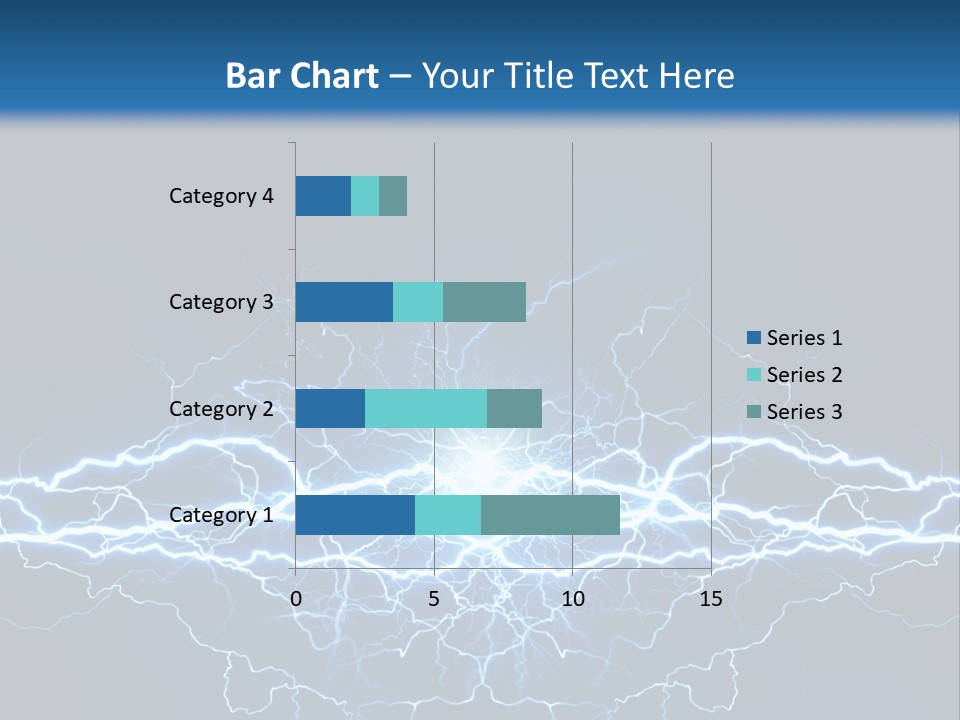 Striking Spark Light PowerPoint Template