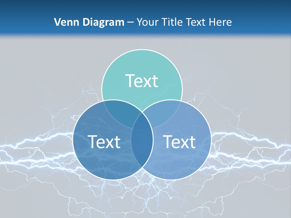 Striking Spark Light PowerPoint Template