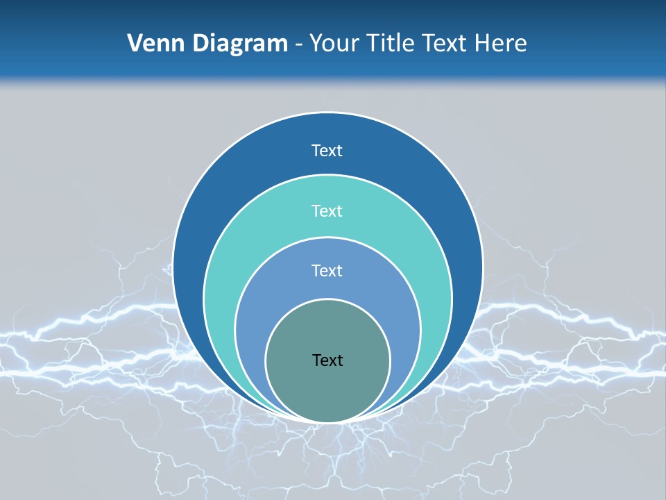 Striking Spark Light PowerPoint Template