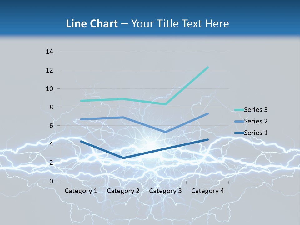 Striking Spark Light PowerPoint Template
