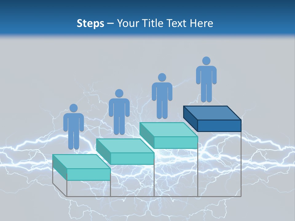 Striking Spark Light PowerPoint Template