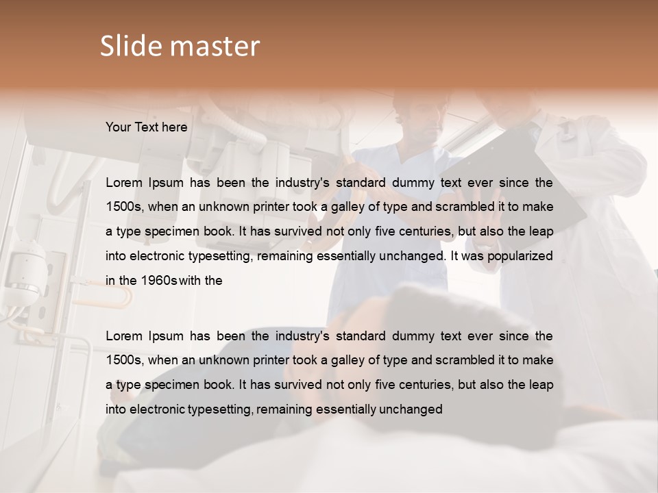 Radiologist Cancer Tech PowerPoint Template