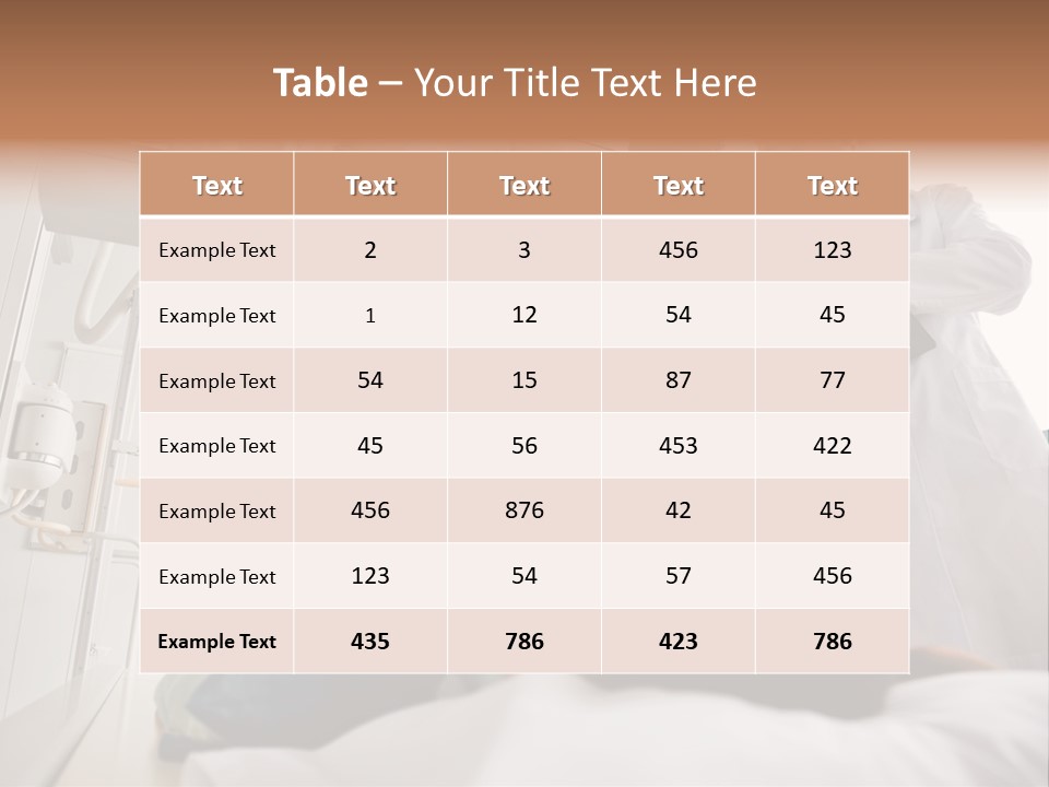 Radiologist Cancer Tech PowerPoint Template