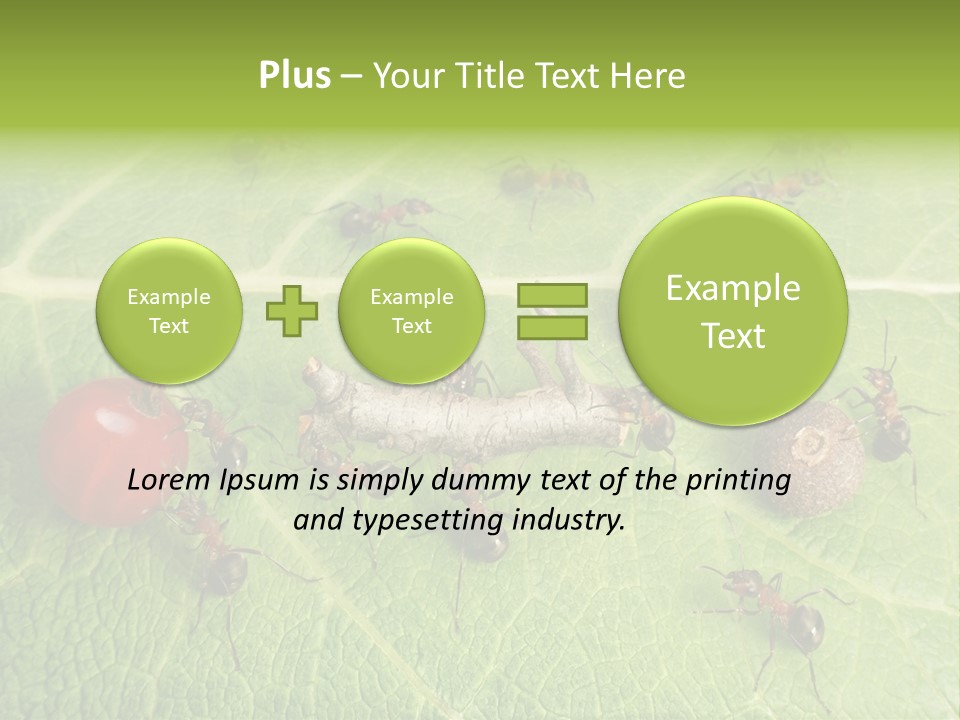 Idea Dividing Path PowerPoint Template
