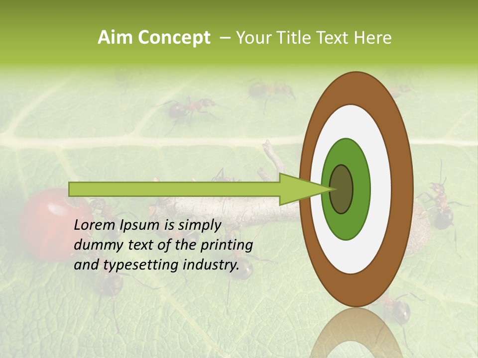 Idea Dividing Path PowerPoint Template
