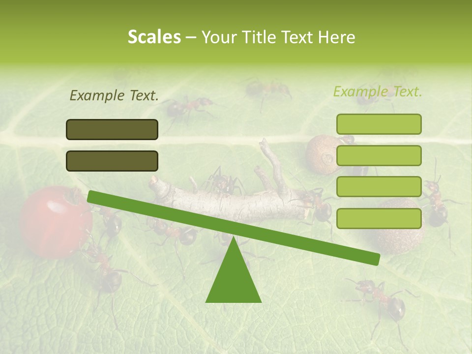 Idea Dividing Path PowerPoint Template