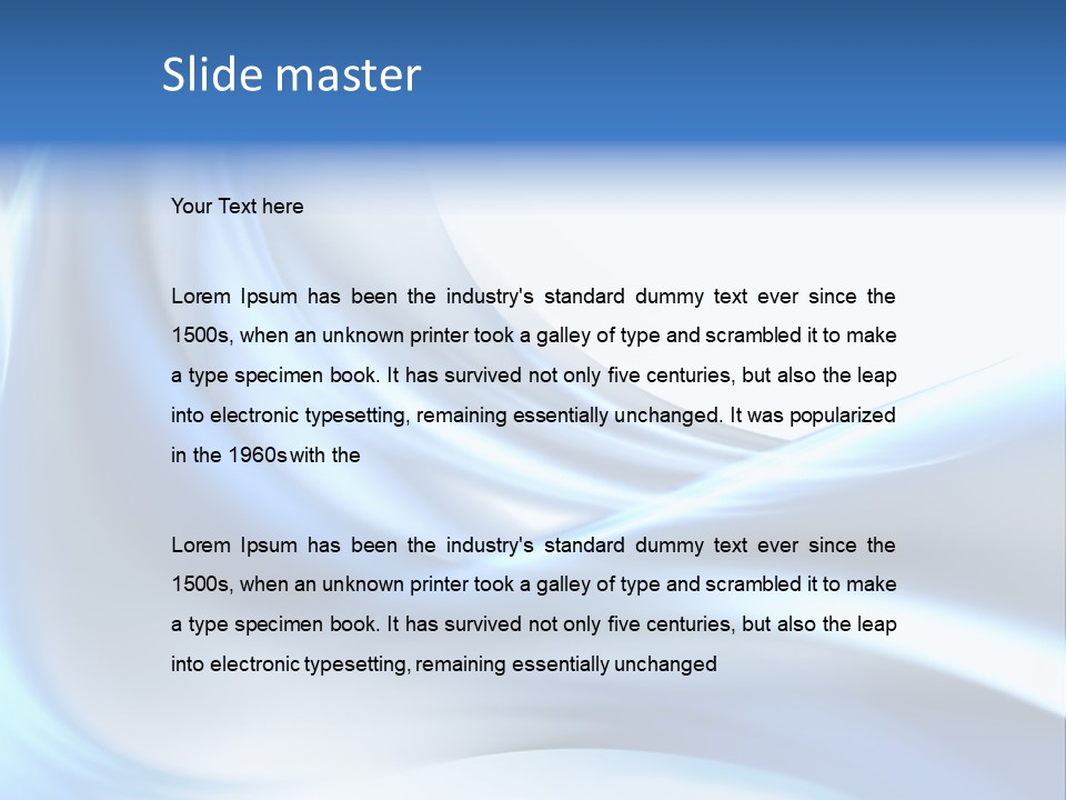 Digital Wallpaper Color PowerPoint Template