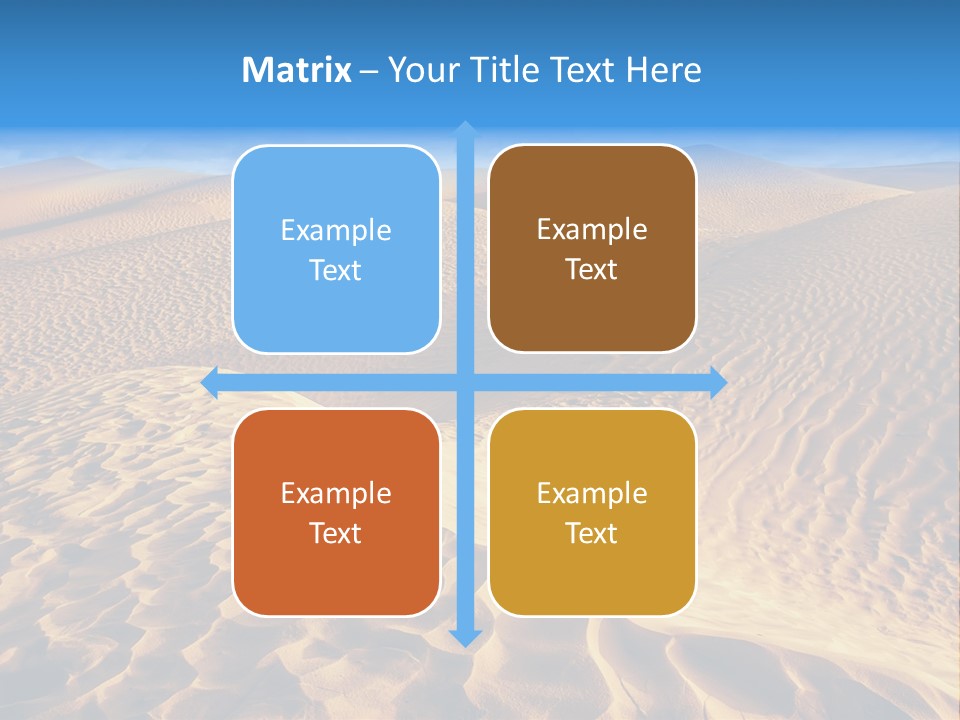 Wave Holiday Lonely PowerPoint Template