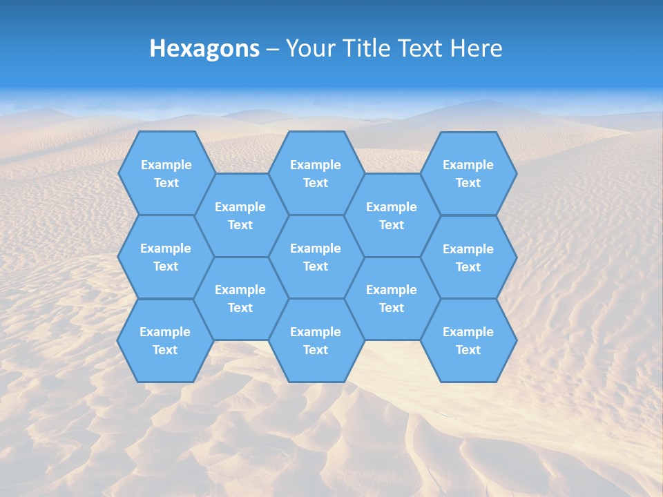 Wave Holiday Lonely PowerPoint Template