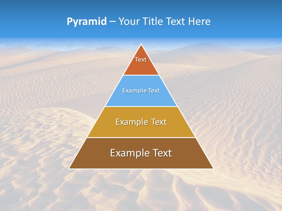 Wave Holiday Lonely PowerPoint Template