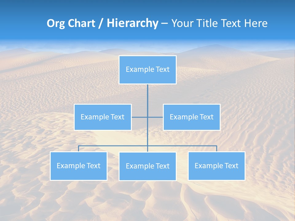 Wave Holiday Lonely PowerPoint Template
