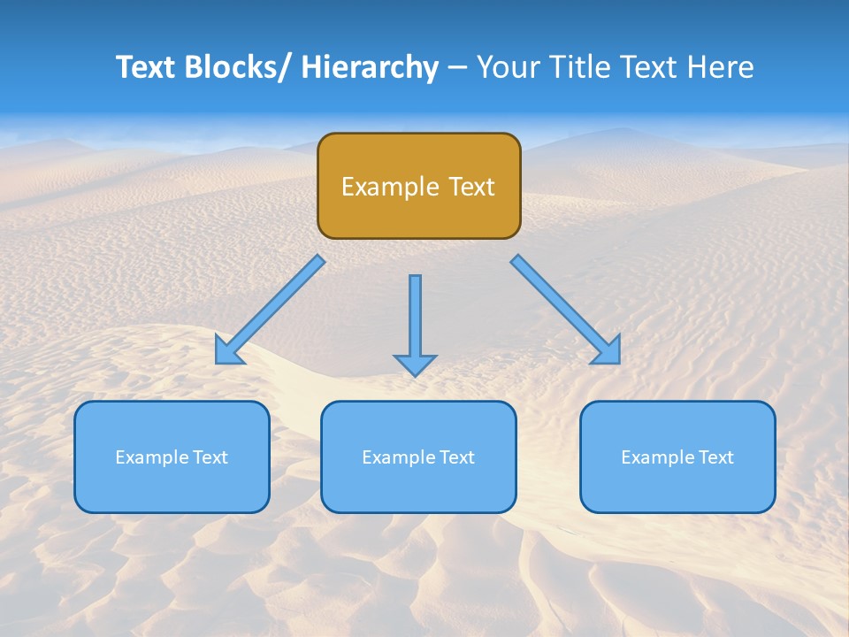 Wave Holiday Lonely PowerPoint Template