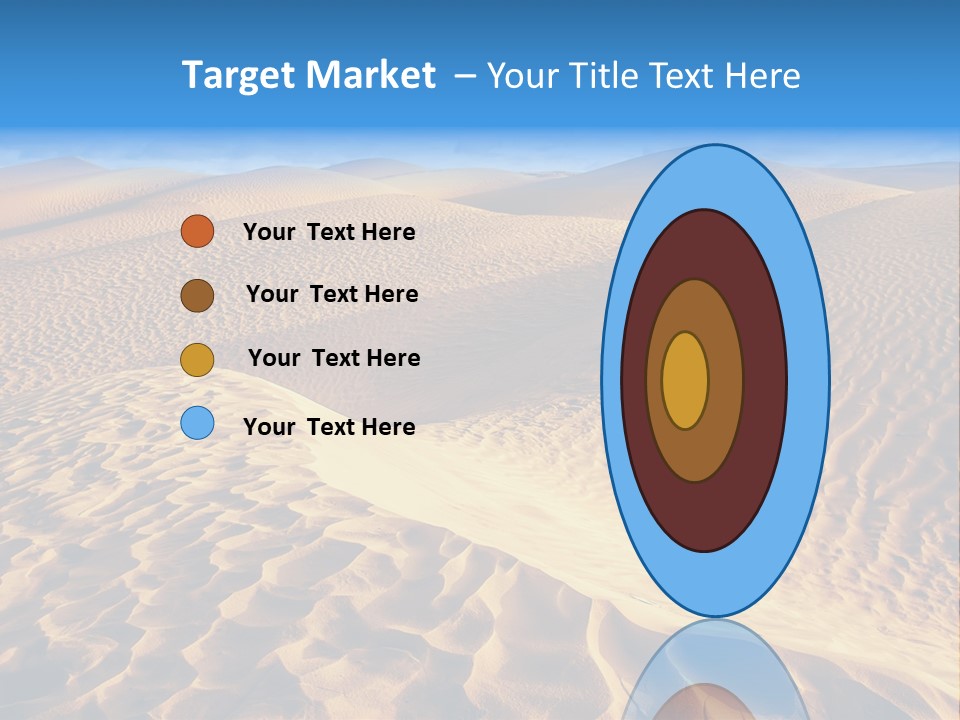 Wave Holiday Lonely PowerPoint Template