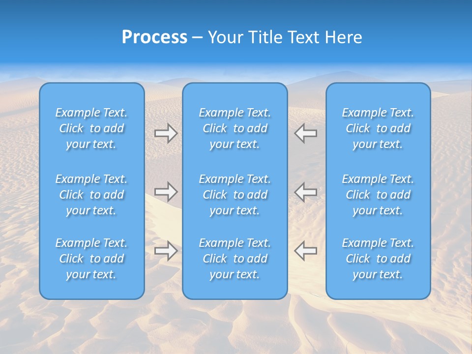 Wave Holiday Lonely PowerPoint Template