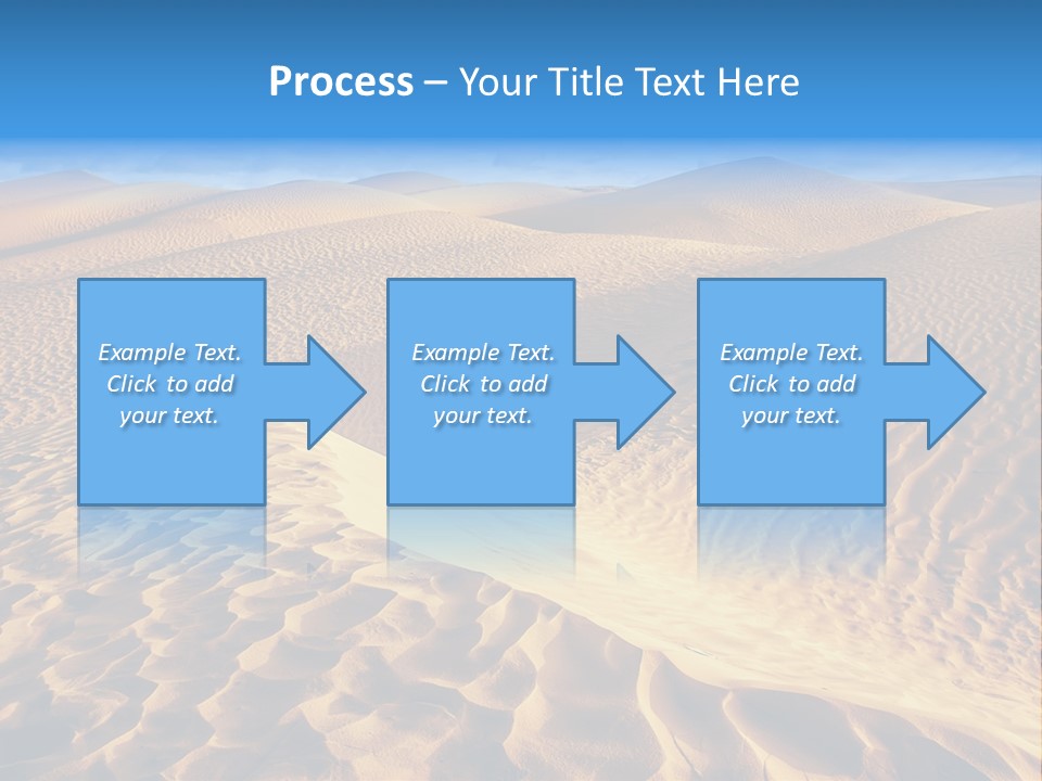 Wave Holiday Lonely PowerPoint Template
