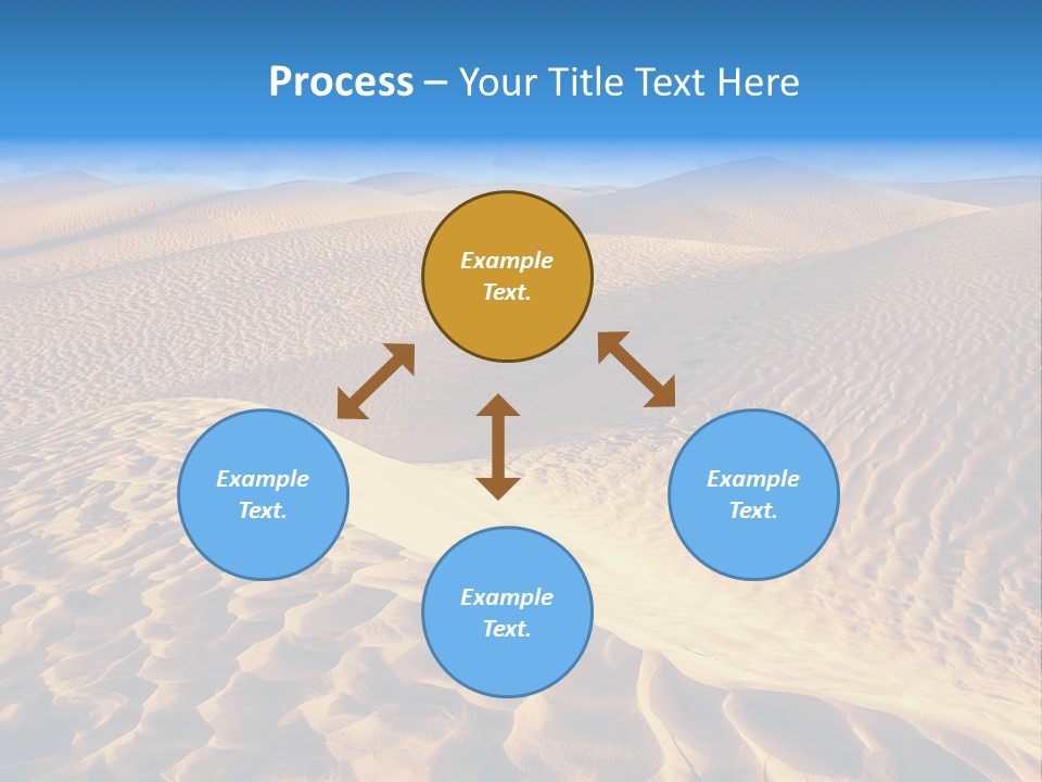 Wave Holiday Lonely PowerPoint Template