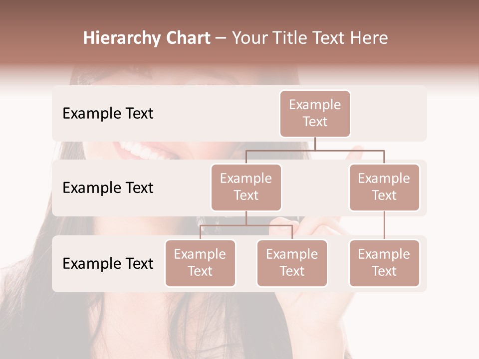 Woman Hispanic Success PowerPoint Template