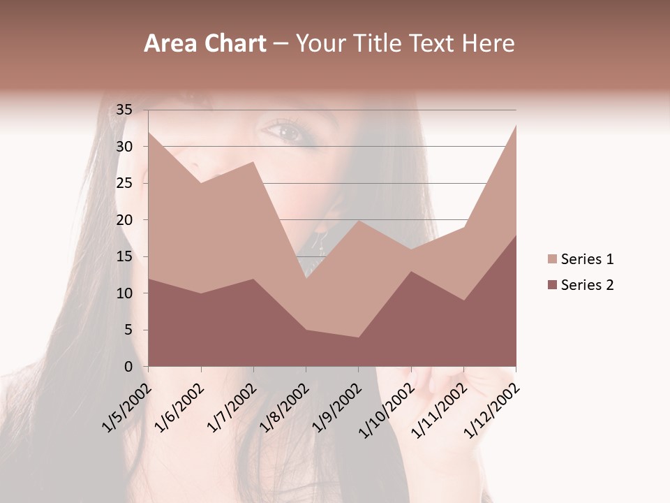 Woman Hispanic Success PowerPoint Template