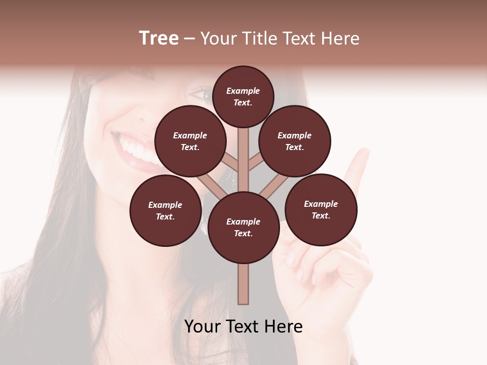 Woman Hispanic Success PowerPoint Template