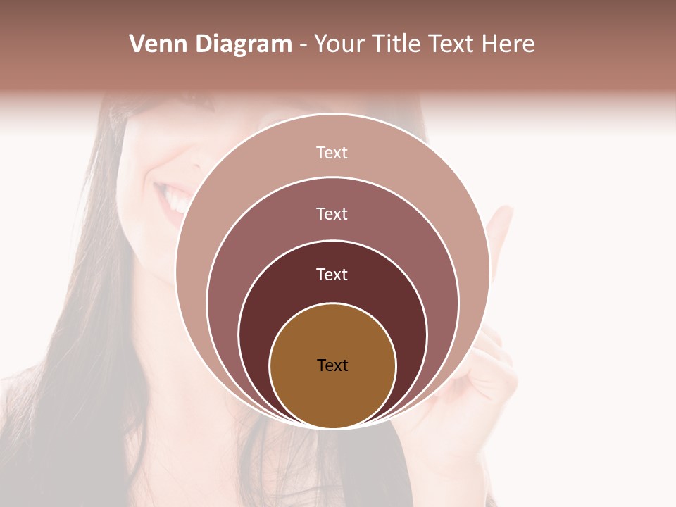 Woman Hispanic Success PowerPoint Template