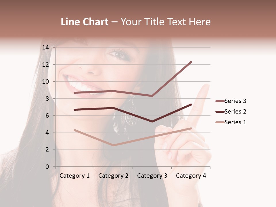 Woman Hispanic Success PowerPoint Template