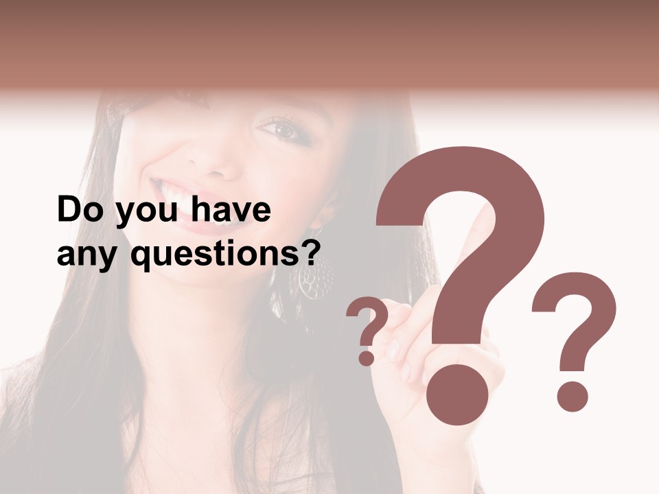 Woman Hispanic Success PowerPoint Template