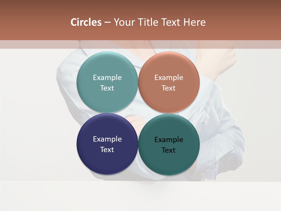 Brunette Thumb Paper PowerPoint Template