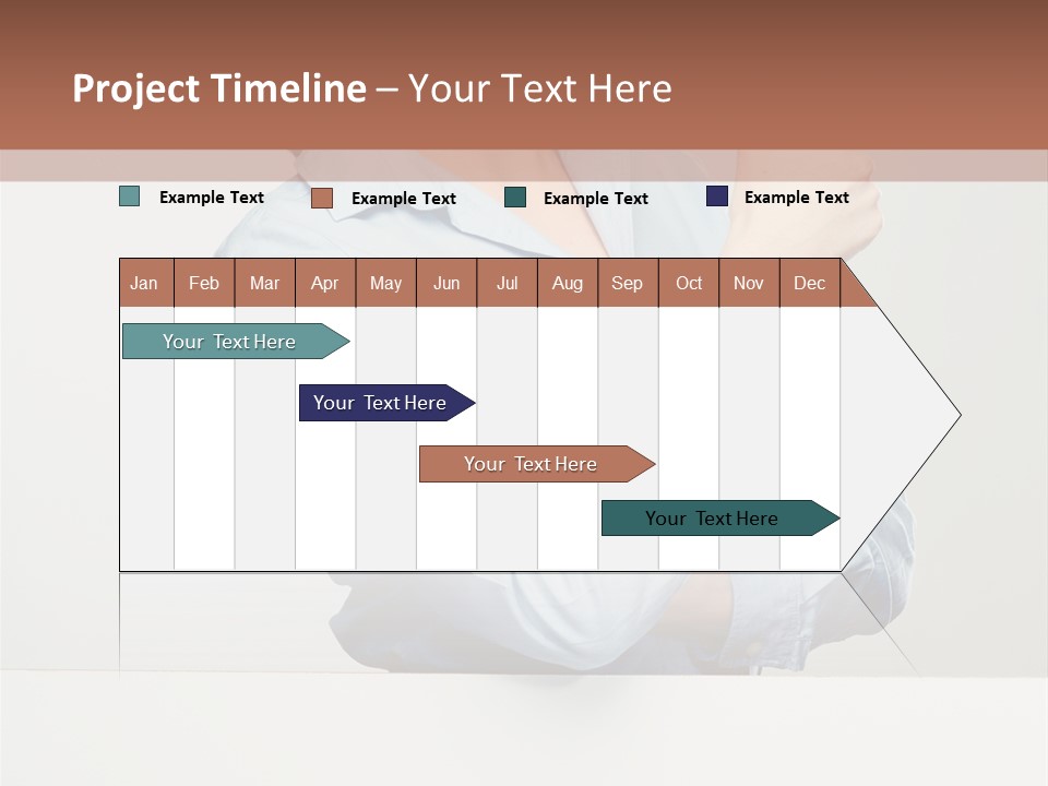 Brunette Thumb Paper PowerPoint Template