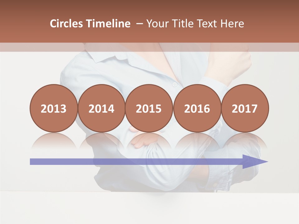 Brunette Thumb Paper PowerPoint Template