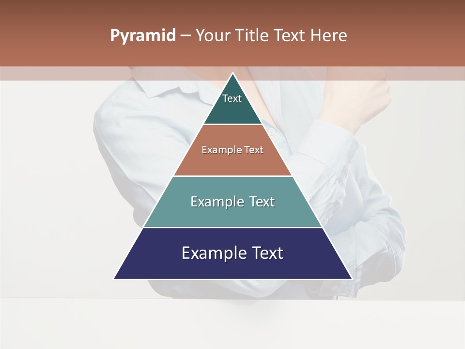 Brunette Thumb Paper PowerPoint Template