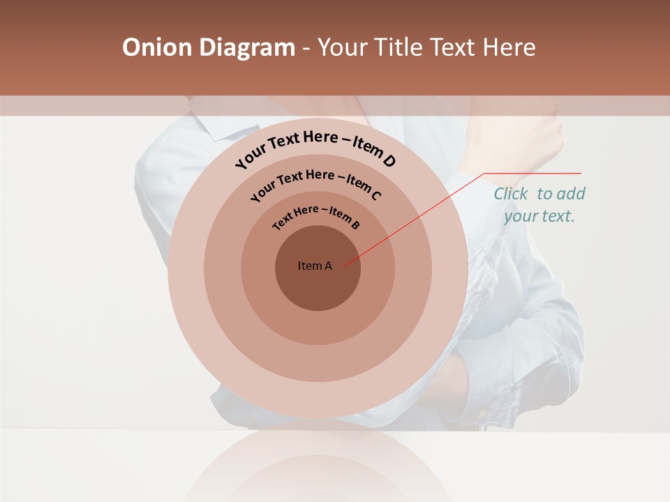 Brunette Thumb Paper PowerPoint Template