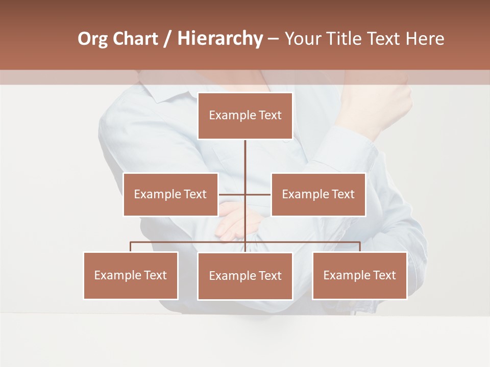 Brunette Thumb Paper PowerPoint Template