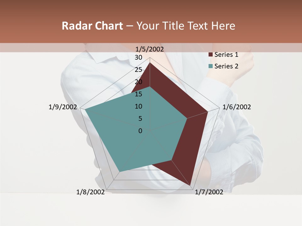 Brunette Thumb Paper PowerPoint Template