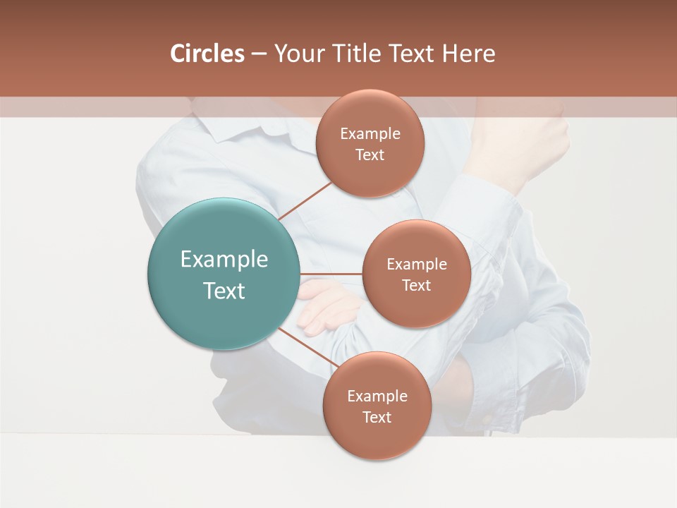 Brunette Thumb Paper PowerPoint Template