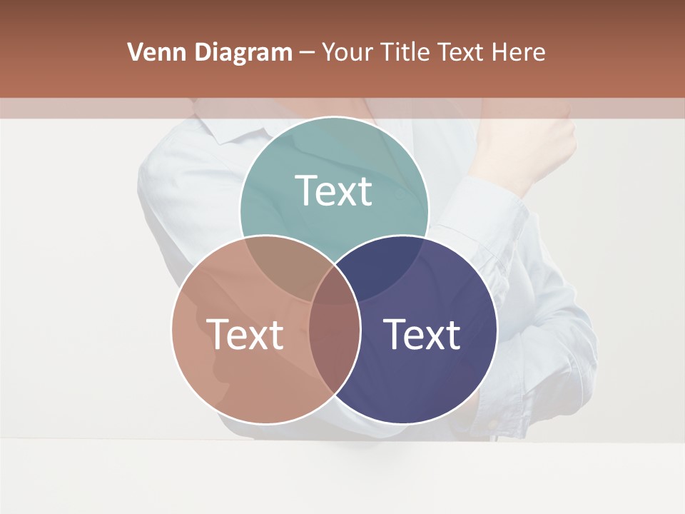 Brunette Thumb Paper PowerPoint Template