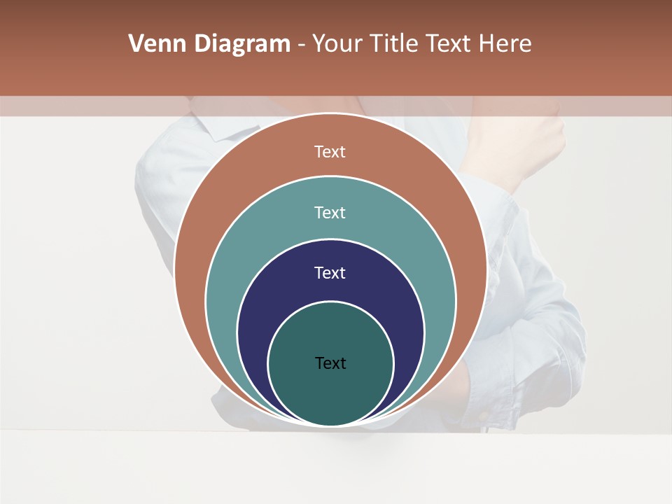 Brunette Thumb Paper PowerPoint Template