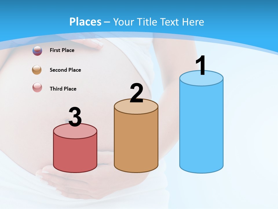 Parenthood Childbearing Woman PowerPoint Template