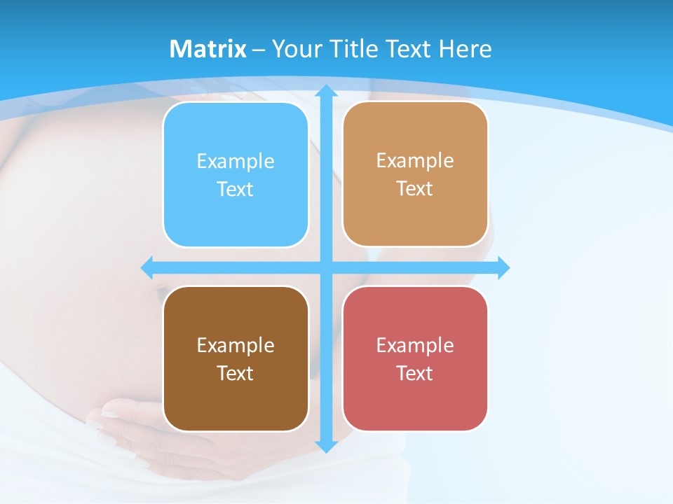 Parenthood Childbearing Woman PowerPoint Template