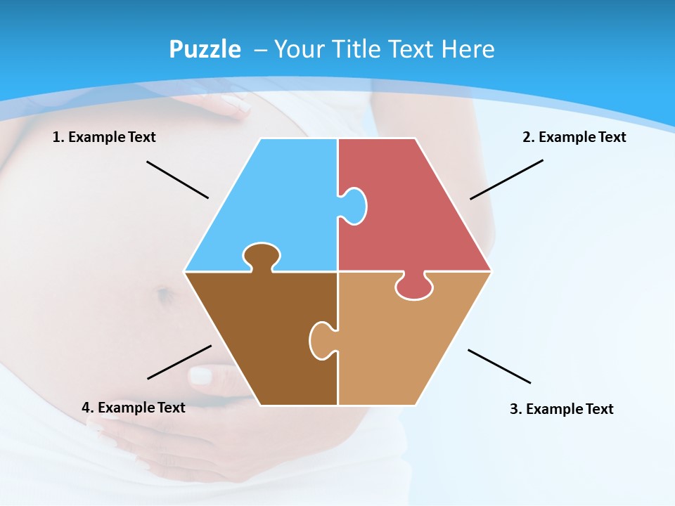 Parenthood Childbearing Woman PowerPoint Template