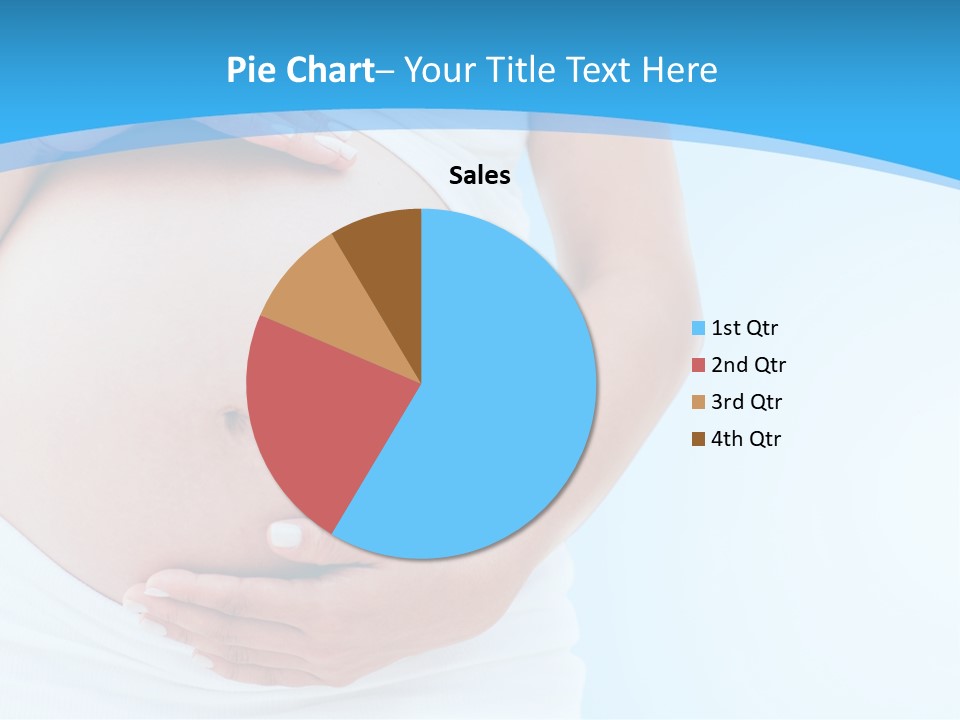 Parenthood Childbearing Woman PowerPoint Template