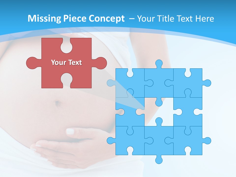 Parenthood Childbearing Woman PowerPoint Template