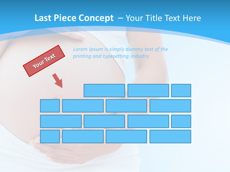 Parenthood Childbearing Woman PowerPoint Template
