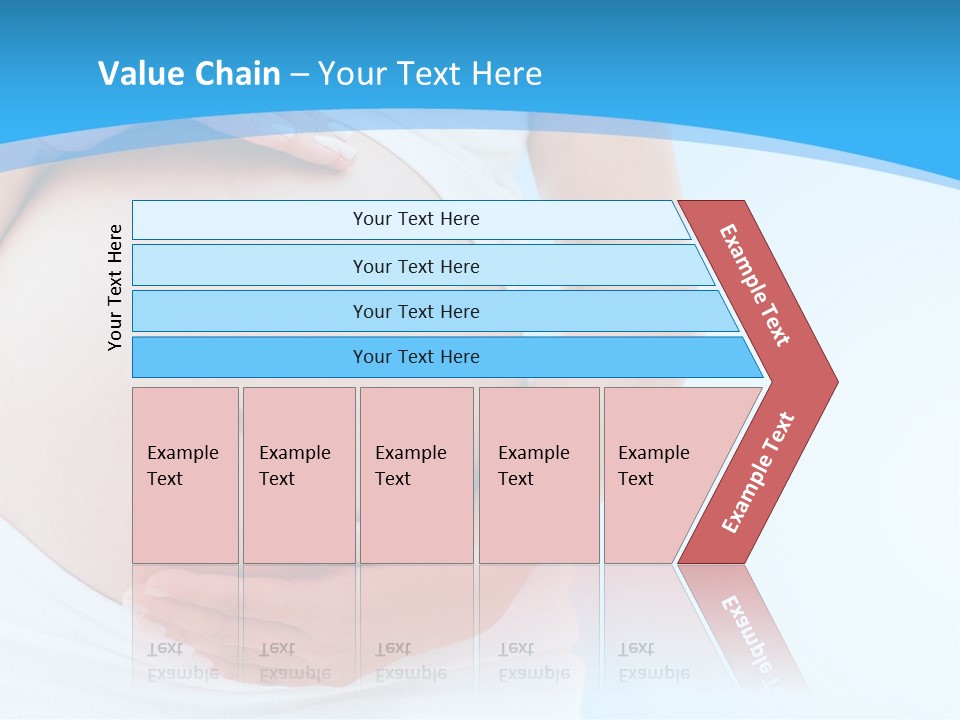 Parenthood Childbearing Woman PowerPoint Template