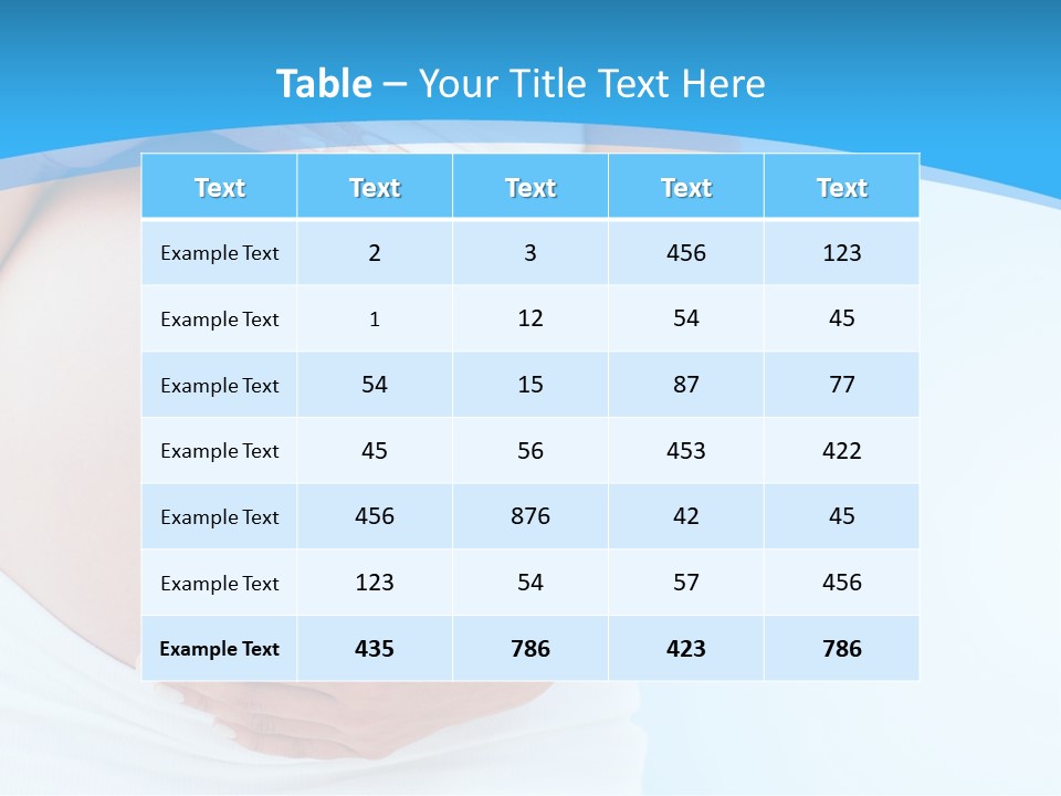 Parenthood Childbearing Woman PowerPoint Template